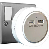 UNI-COM NIGHT LIGHT AND USB CHARGER