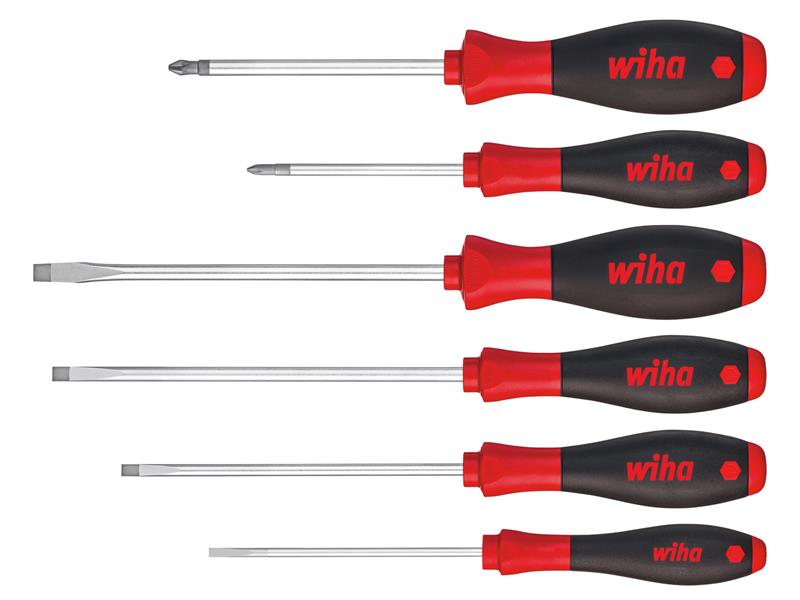 Wiha SoftFinish® SL/PH Screwdriver Set, 6 Piece