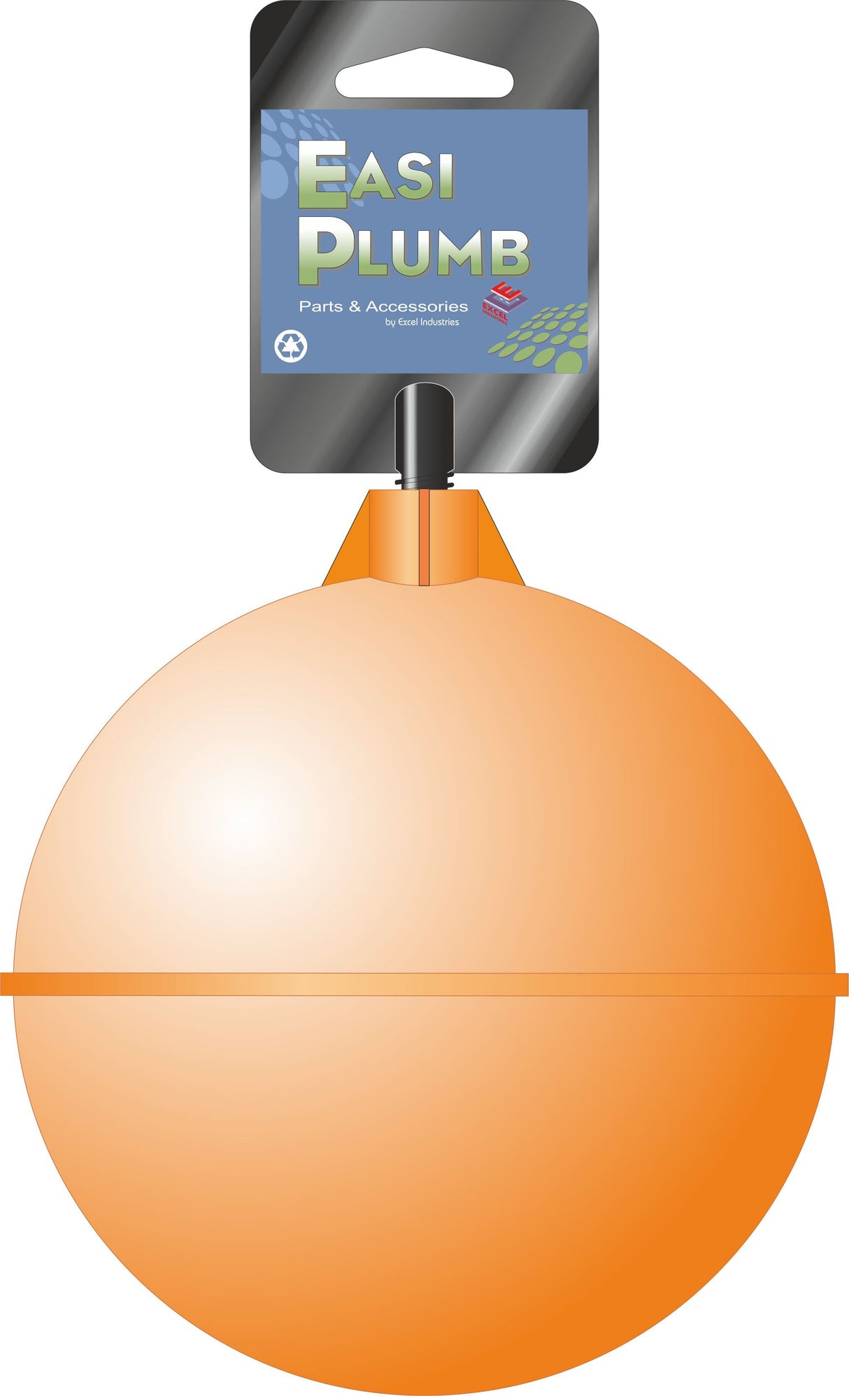 Easy Plumb 4 1/2" Round Plastic Ball Float