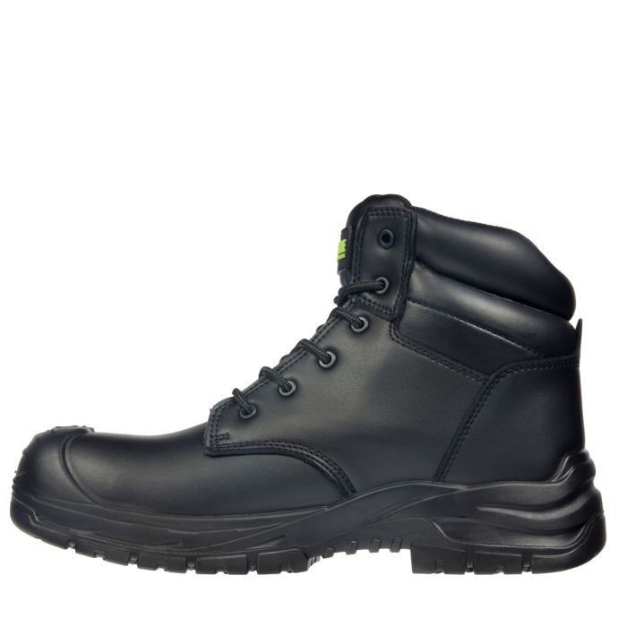 EDMONTON LEATHER SAFETY BOOT S7L BLACK