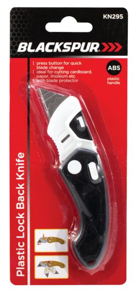 BLACKSPUR PLASTIC LOCK BACK KNIFE - Watson Hire
