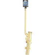 Easy Plumb 1/2" H.P. Brass Ballvalve 2" Tail 8" Lever - Watson Hire