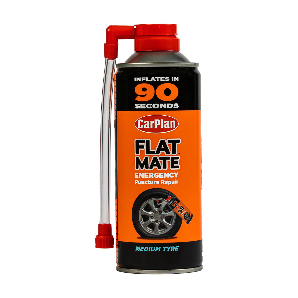 CARPLAN FLAT MATE TYRE INFLATOR MEDIUM 400ML