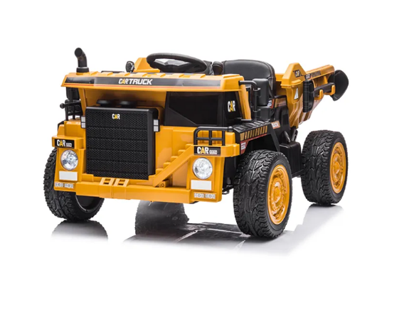 KIDS 12V YELLOW DUMPER TRUCK (DISPLAY MODEL)