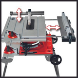 EINHELL 2000W 250MM PORTABLE & FOLDABLE TABLE SAW