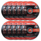 DEKTON 10 PC DEKTON 115MM CUTTING DISC METAL ULTRA THIN FLAT