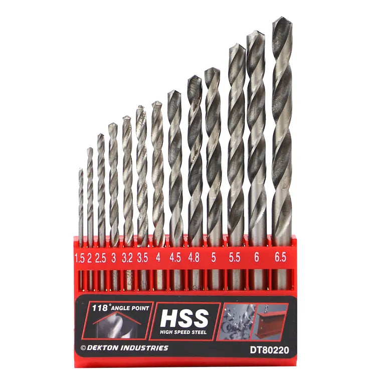 DEKTON 13 PC HSS DRILL SET