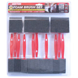 DEKTON 10PC FOAM BRUSH SET