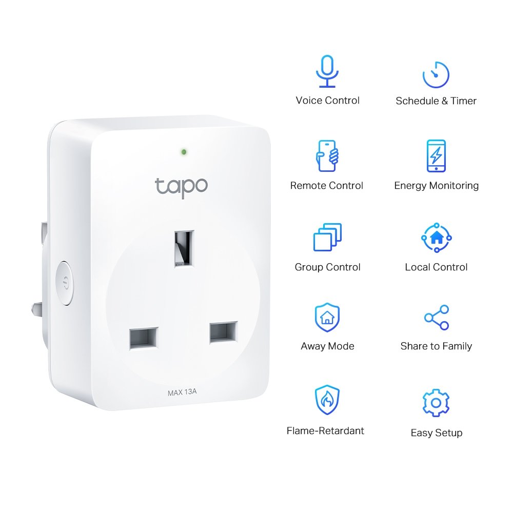 TP LINK MINI 4 PACK SMART WIFI SOCKET ENERGY MONITOR