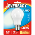 EVEREADY 5.5W (40W) B22 LED GLS 470 LUMENS - Watson Hire