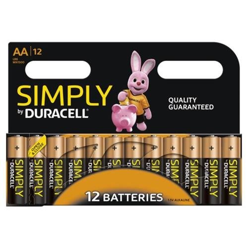 DURACELL AA MULTI PACK OF 12