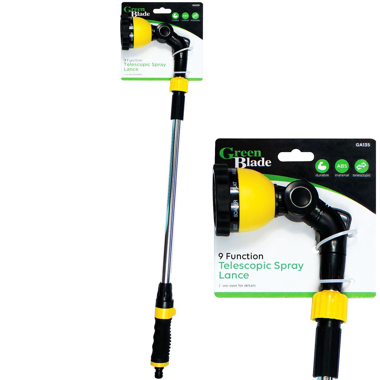 GREENBLADE 9 FUNCTION TELESCOPIC SPRAY LANCE