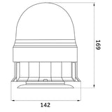 GENFITT 39PCS SUPERBRIGHT MAGNETIC LED BEACON