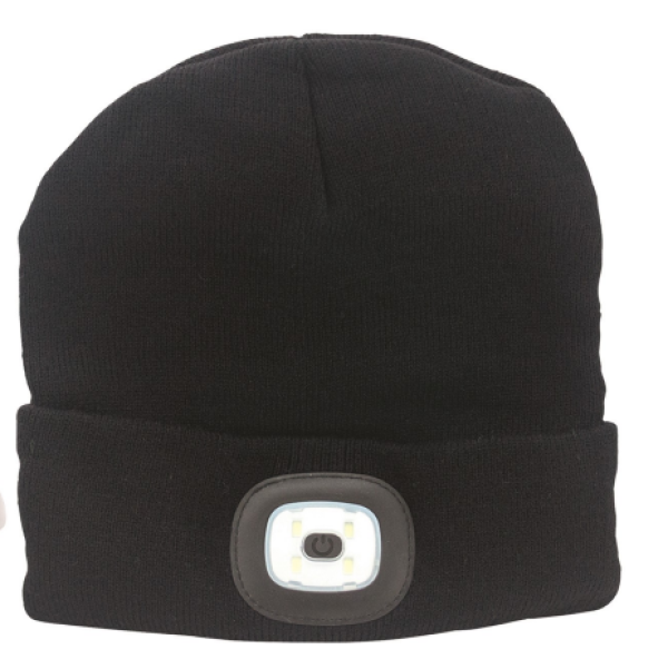 KINGAVON 4 SMD USB RECHARGEABLE HEADLIGHT HAT