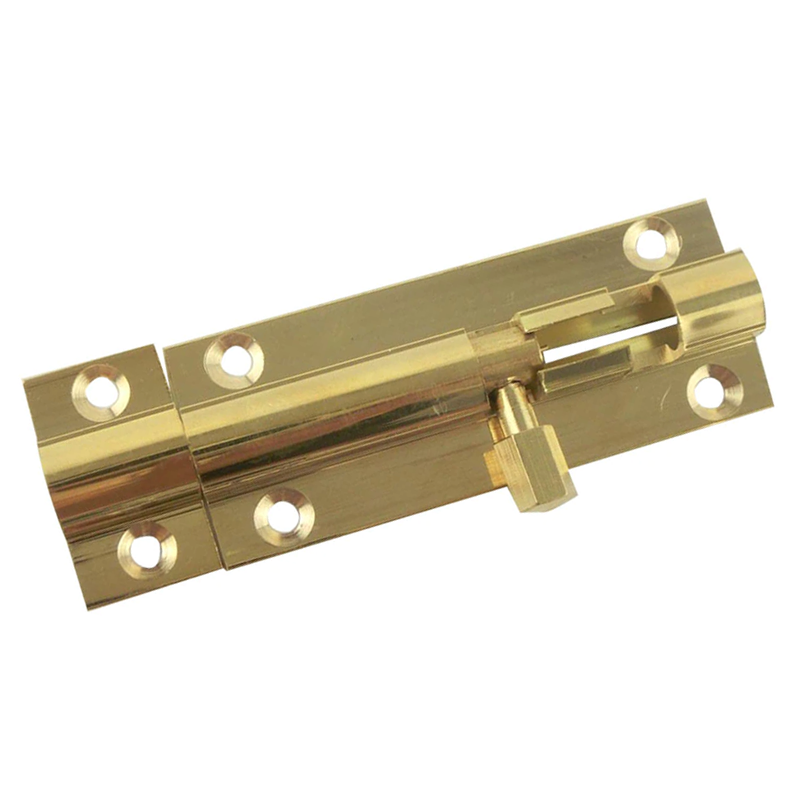 PREMIUM CHOICE 2" BRASS BARRELL BOLT