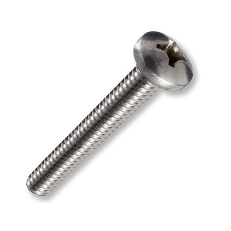 PREMIUM CHOICE M4x40 PAN MACHINE SCREW ZINC PLATED