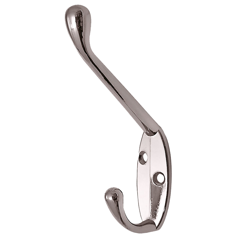 PREMIUM CHOICE HAT & COAT HOOK CHROMED
