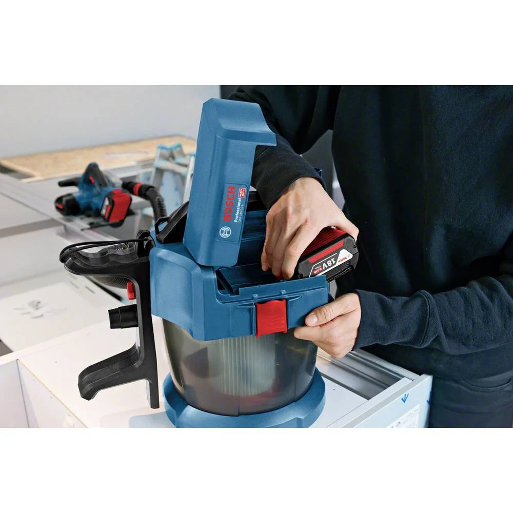 BOSCH GAS 18V 10L VACUUM - BODY ONLY