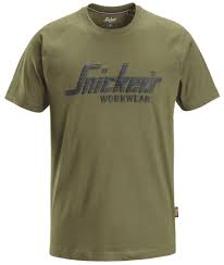SNICKERS T-SHIRT BLACK/KHAKI GREEN