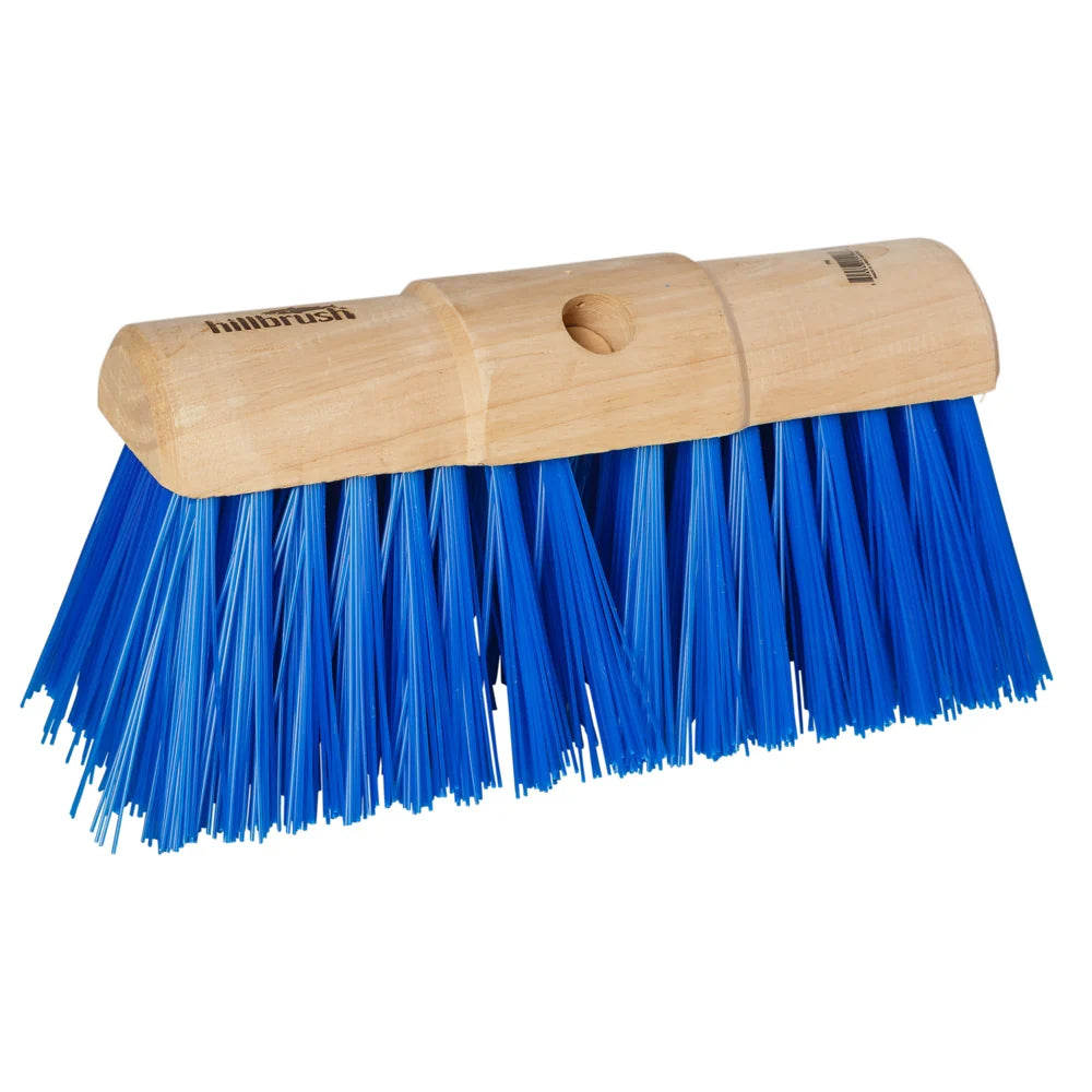 WORKMAN 13" BLUE SADDLEBACKYARD  BRUSH 5FT
