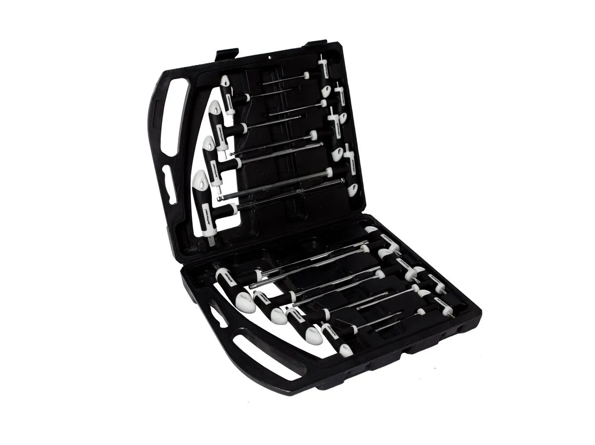 JEFFERSON 16PIECE T HANDLE KEY SET HEX METRIC AND TORX