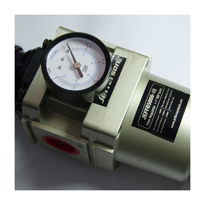 JEFFERSON 3/4" OUTLET FILTER REGULATOR C/W GAUGE