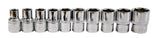 JEFFERSON 12 PIECE 1/2" DRIVE SOCKET SET