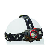 JEFFERSON 580LM RECHARGEABLE UNI-POWERED CREE LED HEADLAMP