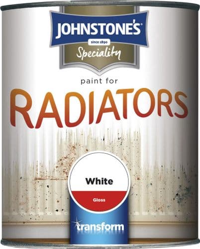 JOHNSTONES GLOSS RADIATOR PAINT 750ML
