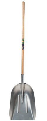 WORKMAN GRAIN 48IN ASH L-HANDLE ALUMINIUM SHOVEL