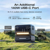 ECOFLOW RIVER 3 MAX PORTABLE POWER STATION (EFRIVER3MAX-UK-CBOX)