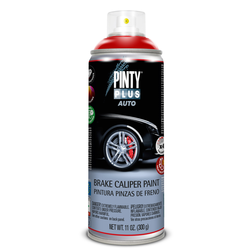 PINTYPLUS AUTO BRAKE CALIPER PAINT 400ML RED