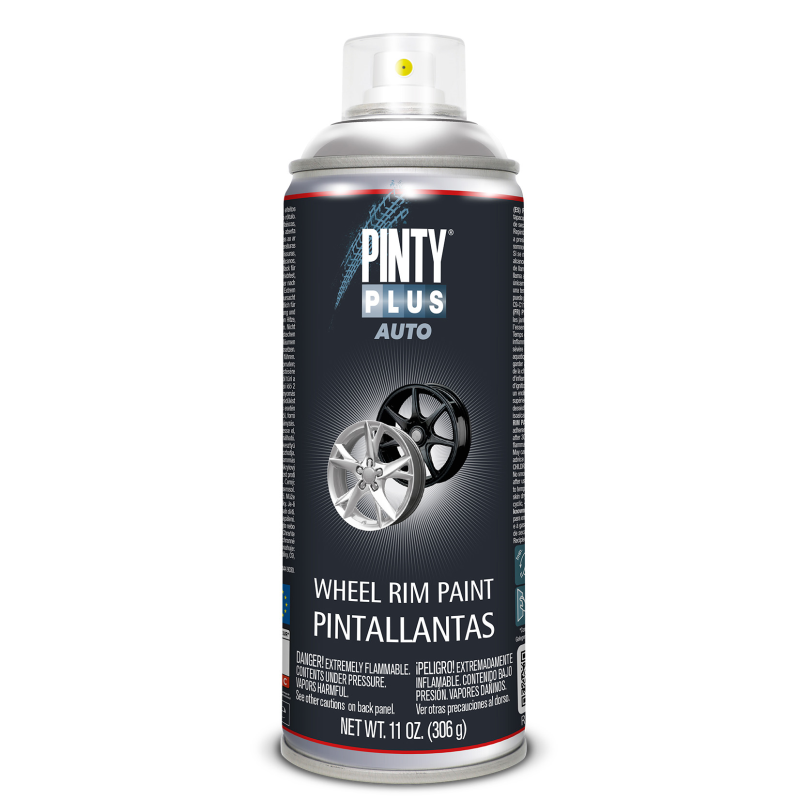 PINTYPLUS AUTO WHEEL RIM PAINT 400ML SILVER
