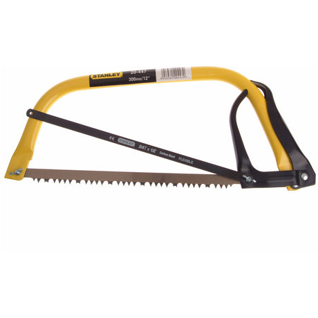 STANLEY® Hack Bowsaw 300mm (12in) Plus Extra Hacksaw Blade - Watson Hire
