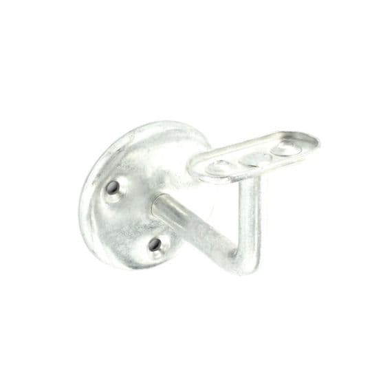 DOORWORKS HANDRAIL BRACKET ZINC PLATED 63MM