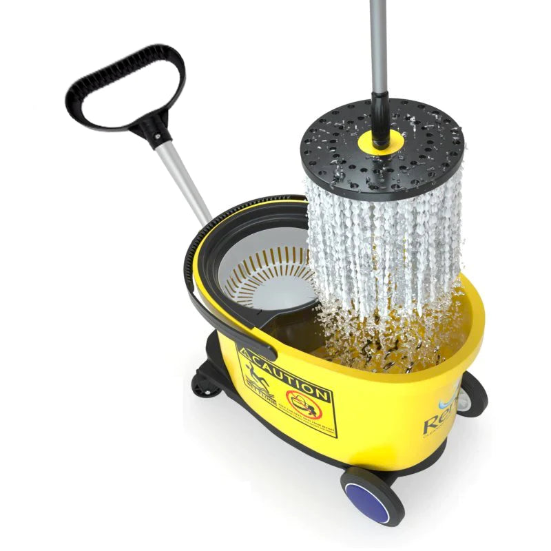 RENE SPIN MOP PAPA COMMERCIAL CLEANING SYSTEM
