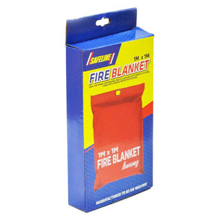 SAFELINE FIRE BLANKET 1M X 1M