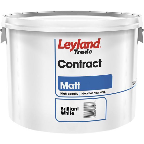 LEYLAND CONTRACT MATT WHITE 10L