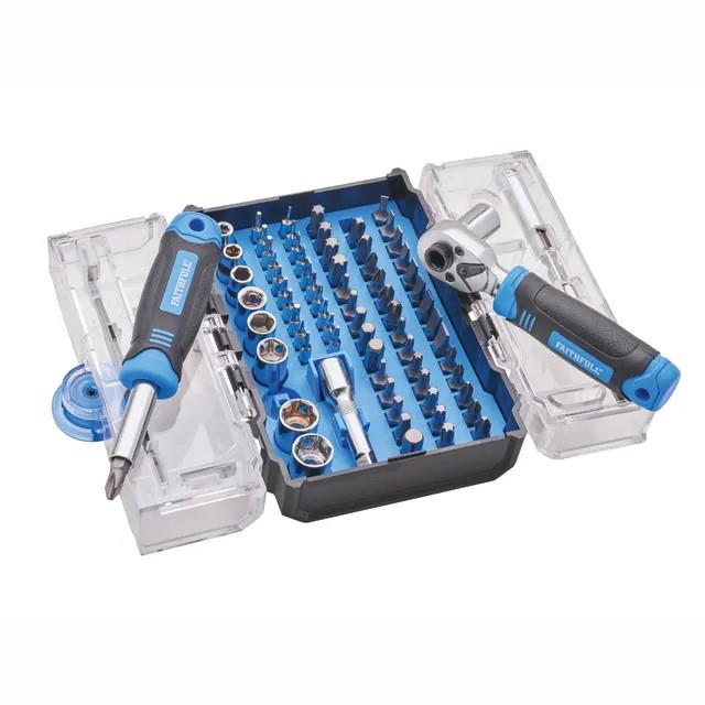 FAITHFULL 78PC SCREWDRIVER AND SOCKET SET
