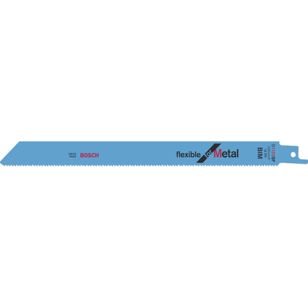 BOSCH S1122BF 5PK RECIPROCATING SAW BLADE METAL