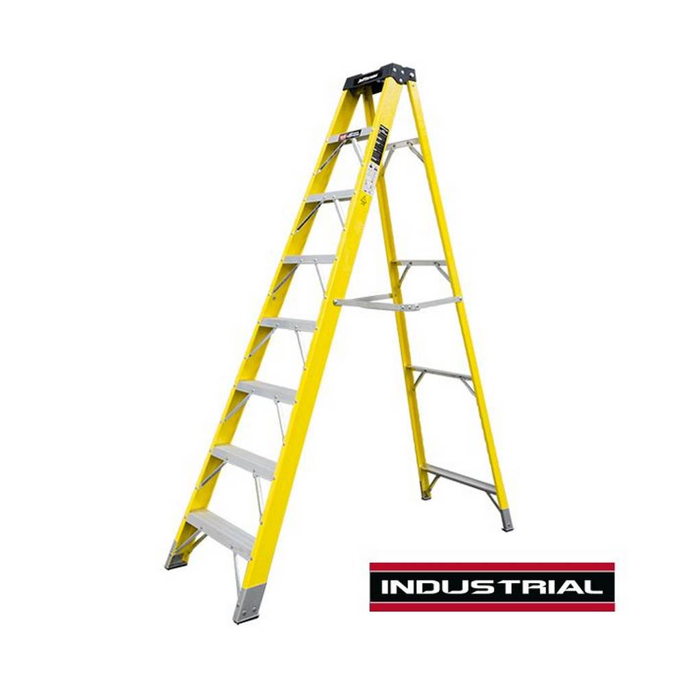 JEFFERSON 8 TREAD FIBREGLASS STEP LADDER