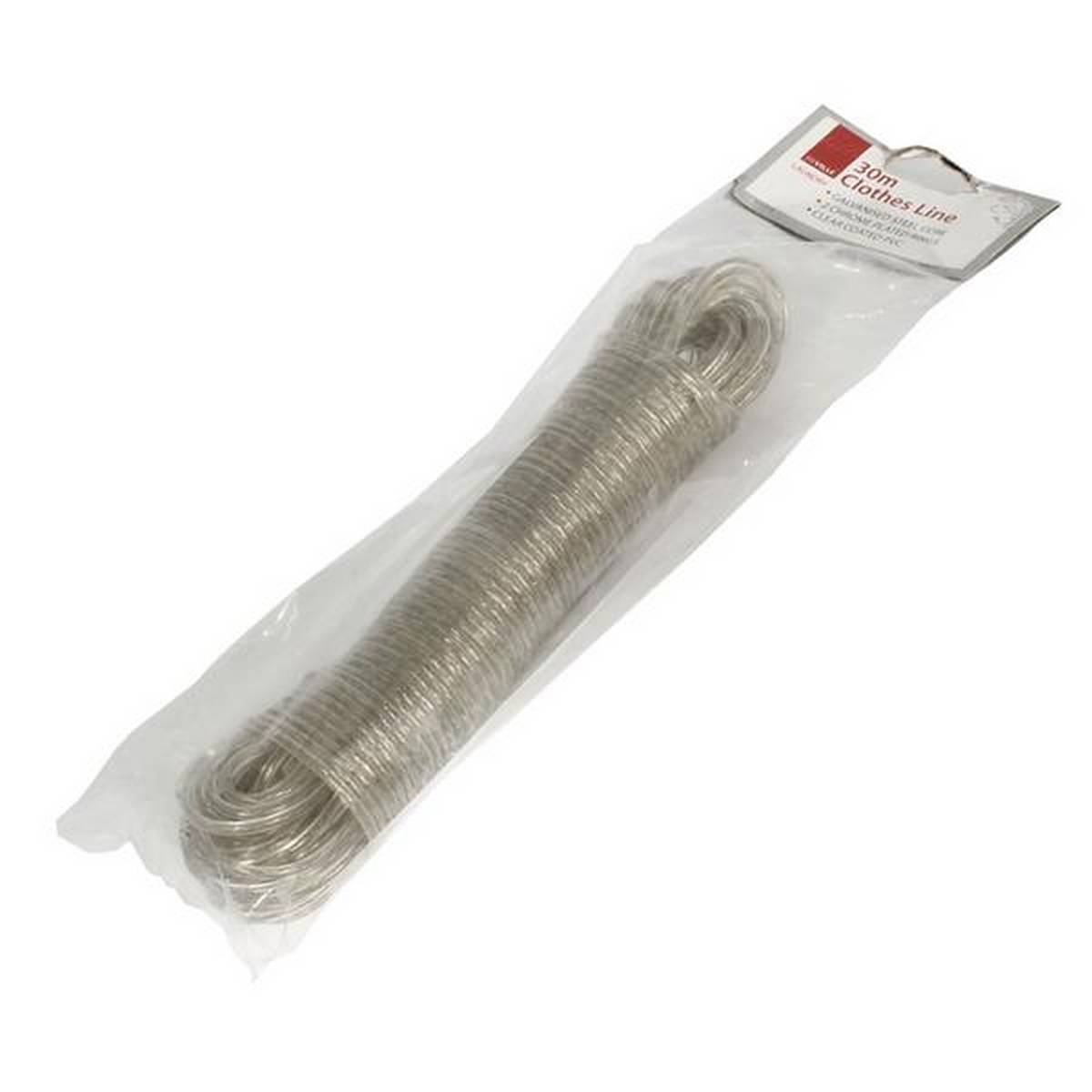 DE VIELLE STEEL CORE CLOTHES LINE 30M
