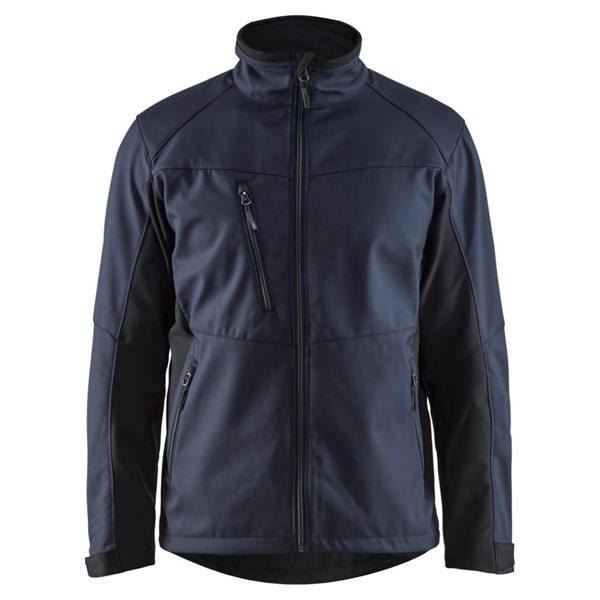 BLAKLADER SOFTSHELL JACKET DARK NAVY/BLACK