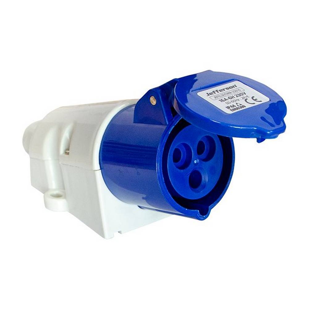 JEFFERSON WALL MOUNTED 230V 16A SOCKET