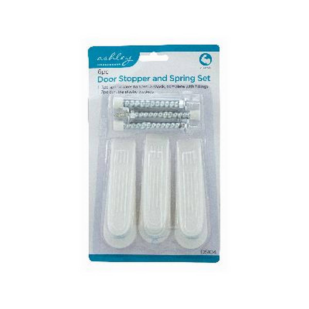 ASHLEY 6PC DOOR STOPPER AND SPRING SET BB-DS104