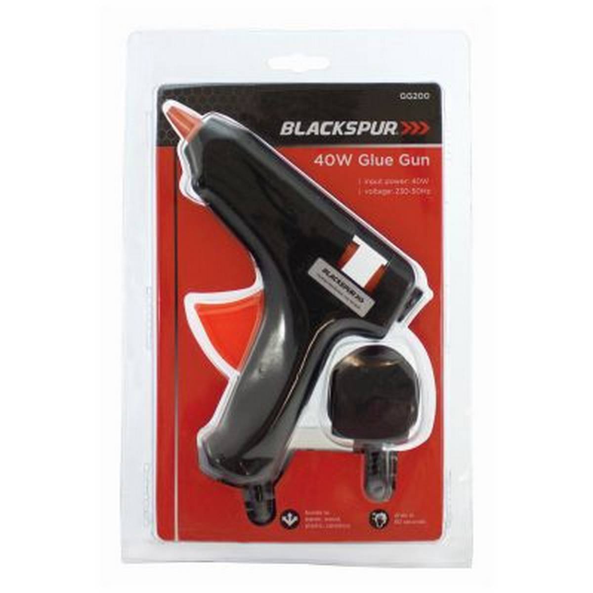 BLACKSPUR 40 WATT GLUE GUN BB-GG200