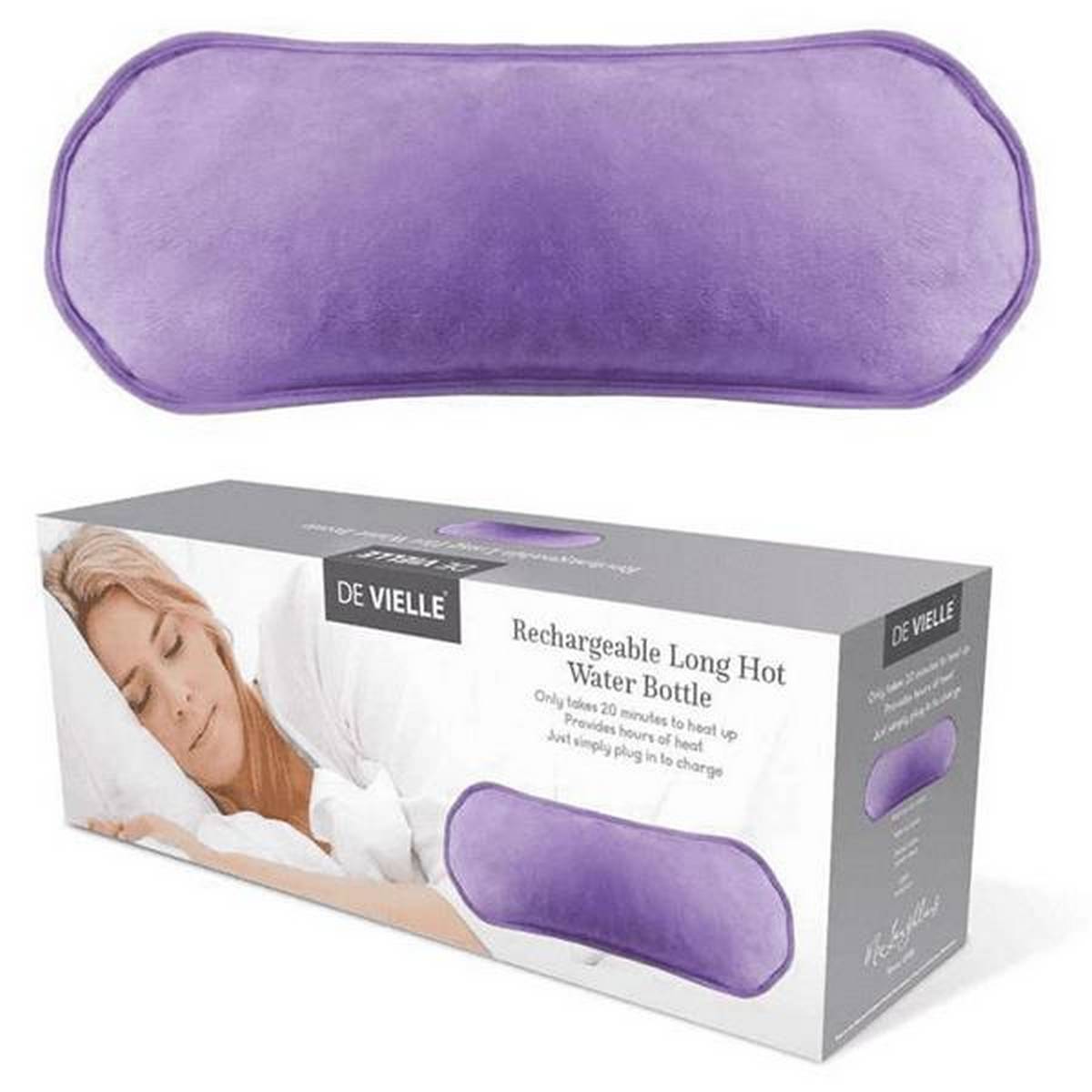 DE VIELLE RECHARGABLE LONG HOT WATER BOTTLE