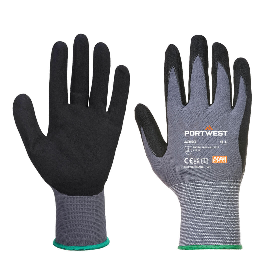 PORTWEST DERMIFLEX GLOVE BLACK