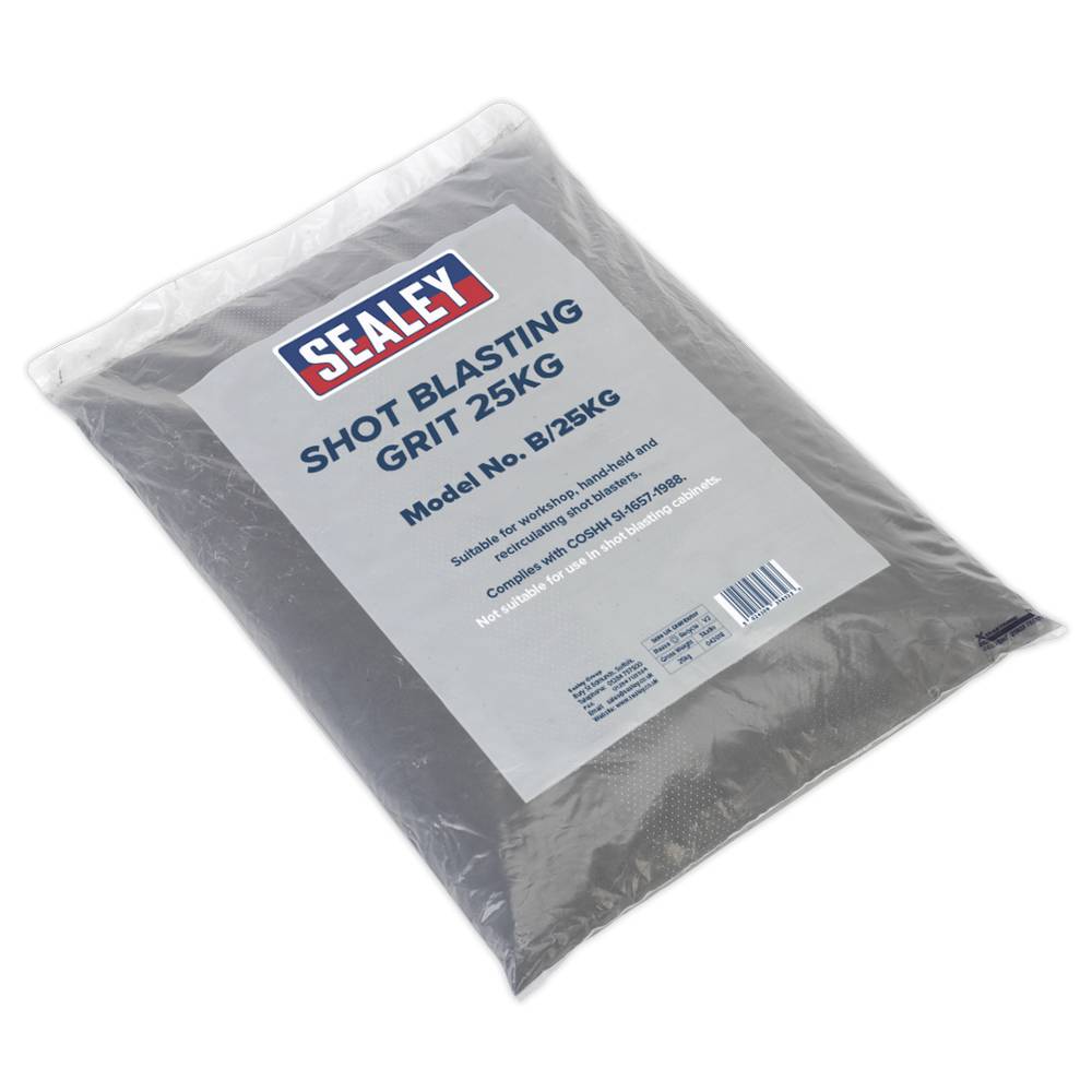 SEALEY SHOT BLASTING GRIT 25KG