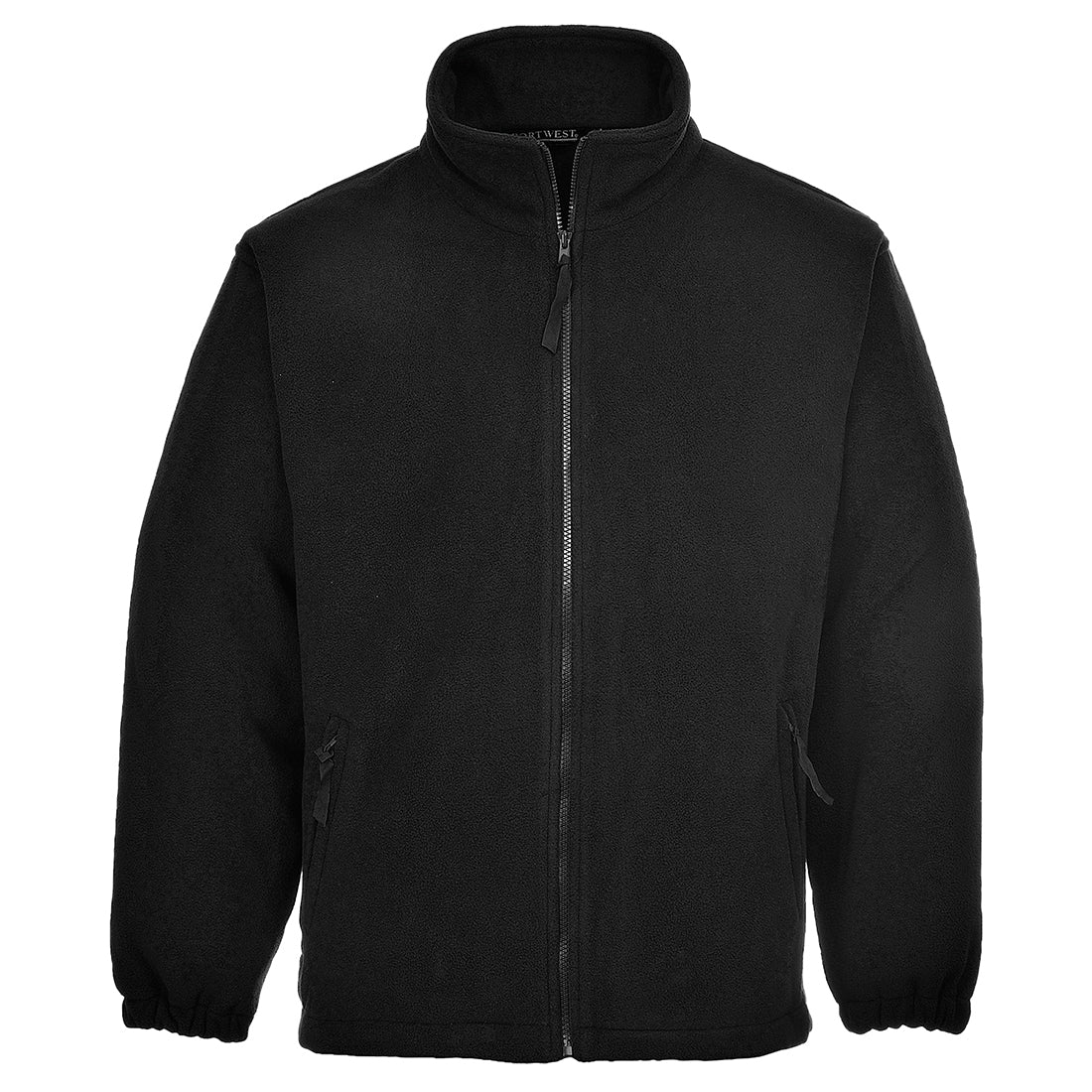PORTWEST MENS ARAN FLEECE - BLACK